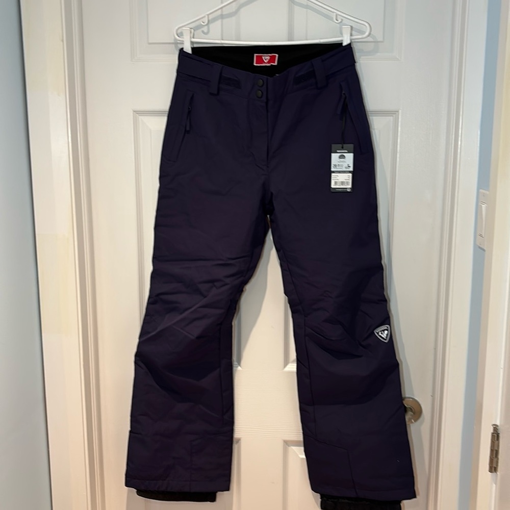 NWT Rossignol Girl ski snow pants size 16 purple